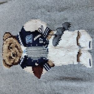 POLO RALPH LAUREN BEAR SWEATER SIZE 8